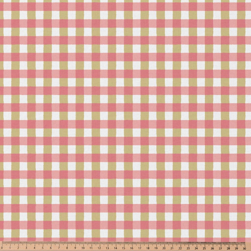 Bedruckte Baumwolle KAVYO Rosa / Sorbet